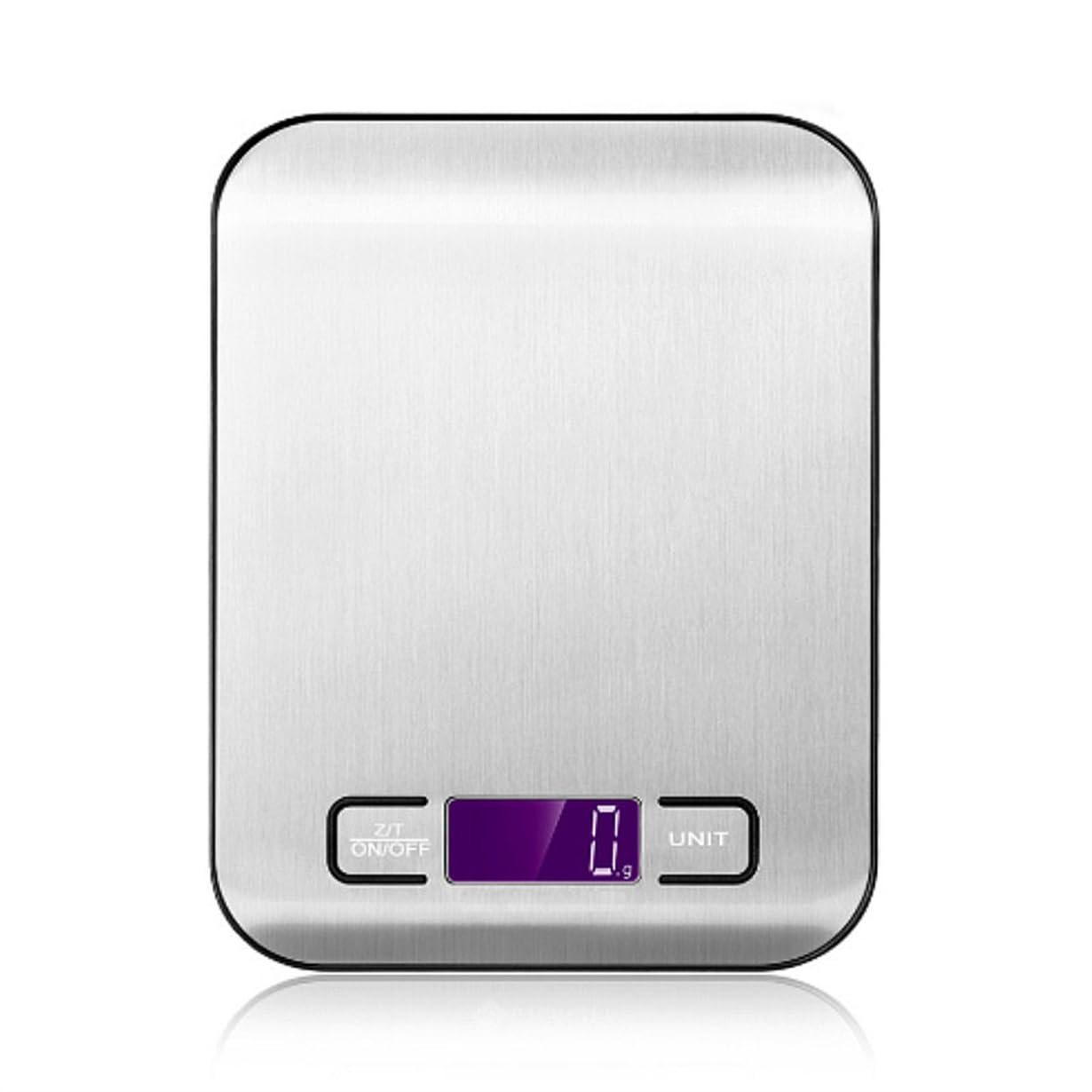 Digital Kitchen Scale 5KG/1g – Stainless Steel, LCD Display