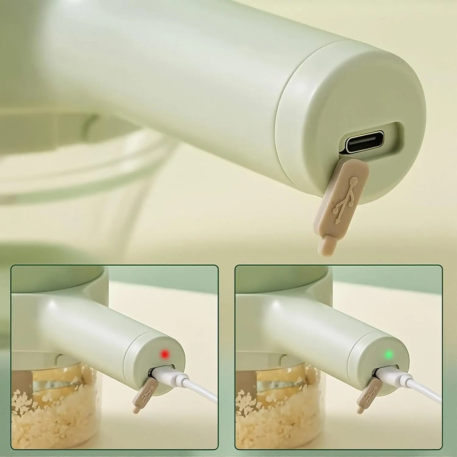 Household Multifunctional Wireless Electric Garlic Masher