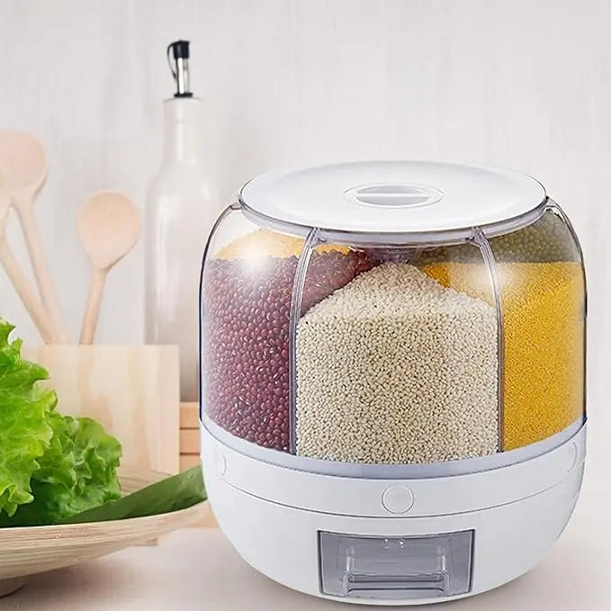 Rotating Food Storage Dispenser